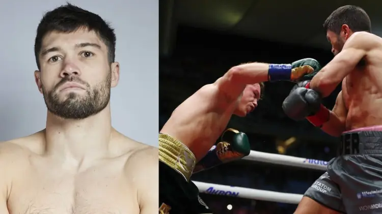 John Ryder y Saúl Canelo Álvarez se enfrentaron el pasado sábado. (Foto: Especial / EXPRESO)