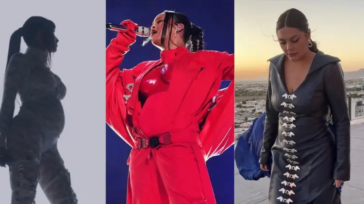 Cazzu, Rihanna, Yuridia y otras artistas han anunciado su embarazo. (Foto: Especial / EXPRESO)