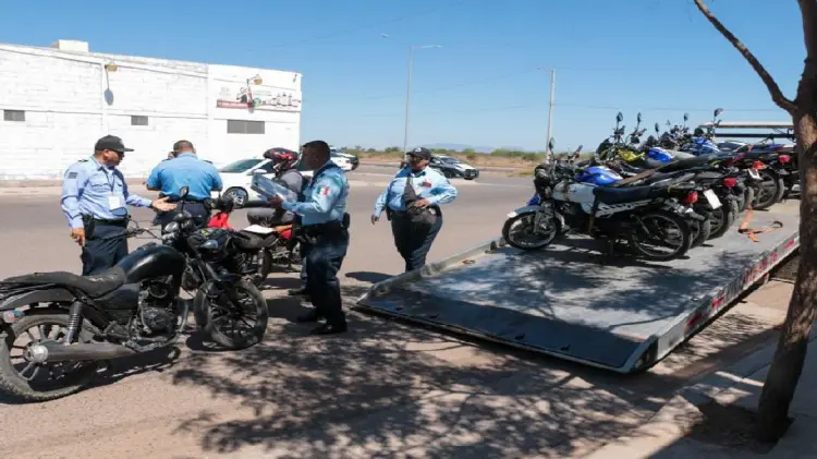 Reforzarán operativos de motocicletas en Cajeme (Fotos: Ana Camargo/EXPRESO)