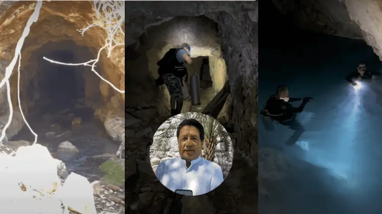 Julio Rascón Torres explicó qué es el hallazgo en San Pedro de la Cueva. (Foto: Especial / EXPRESO)