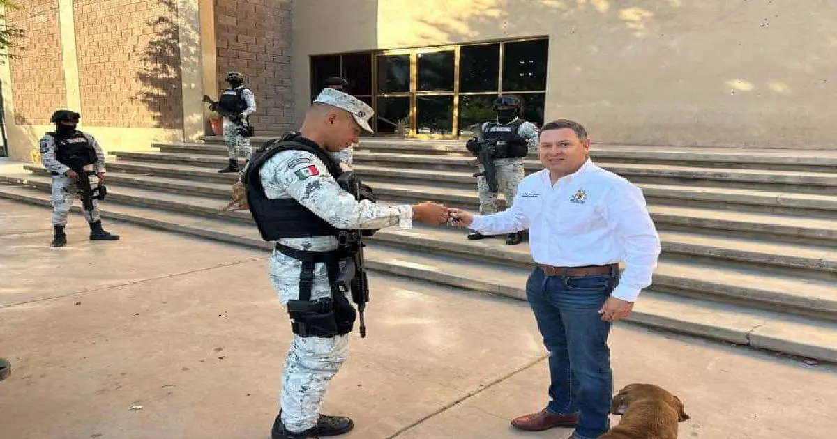 Guardia Nacional entrega instalaciones de Gimnasio Municipal en Magdalena