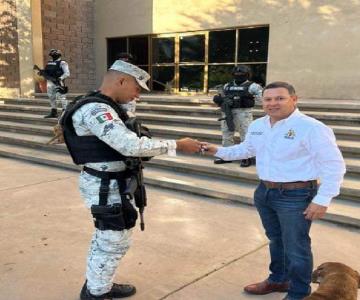 Guardia Nacional entrega instalaciones de Gimnasio Municipal en Magdalena