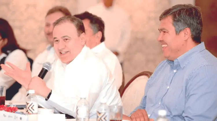 Alfonso Durazo y Octavio Almada. (Foto: Especial/EXPRESO)