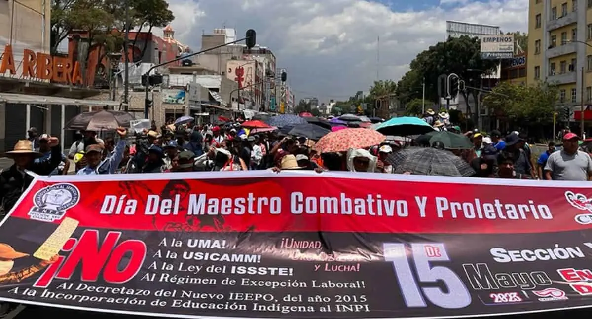 Es insuficiente aumento salarial al magisterio, señala la CNTE