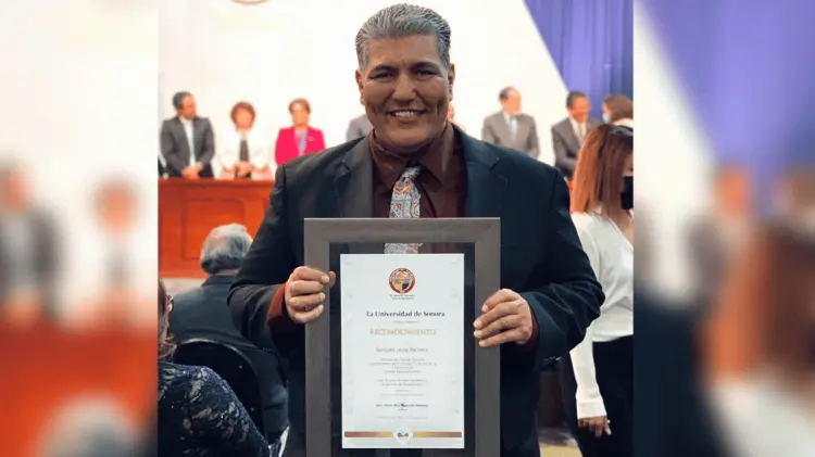Gonzalo Leyva, maestro de la Universidad de Sonora por 30 años. (Foto: Especial/EXPRESO)