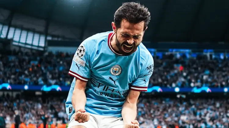 Bernardo Silva anotó un doblete en este encuentro. (Foto: Especial/EXPRESO)