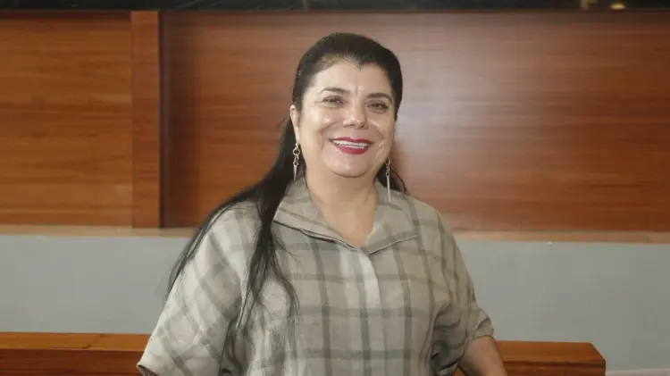 Cecilia Sánchez Luque, productora acuícola de Sinaloa. (Foto: Jesús Ballesteros/EXPRESO)