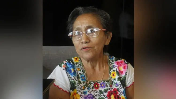 María Ramona Chi Cahún, productora de Campeche. (Foto: Jesús Ballesteros/EXPRESO)