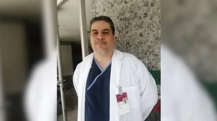 Andrick Kee Gómez informó que el menor llegó con sobredosis de fentanilo (Foto:Especial/EXPRESO)