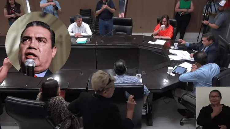 La Comisión de Gobernación y Puntos Constitucionales dio el visto bueno a Gustavo Salas. (Especial)