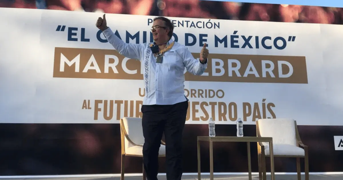 Marcelo Ebrard presenta su libro El Camino de México en Hermosillo