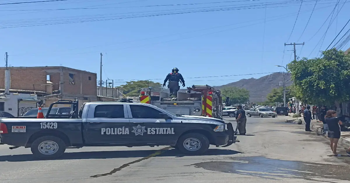 Flamazo en tanque de gas provoca incendio en panadería de Altares