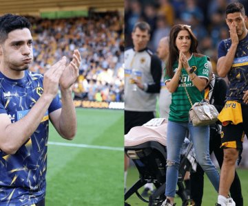 Raúl Jiménez recibe ovación con tintes de adiós en el Molineux Stadium