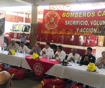 Bomberos de Cajeme reciben nuevo equipamiento; invierten 7 mdp