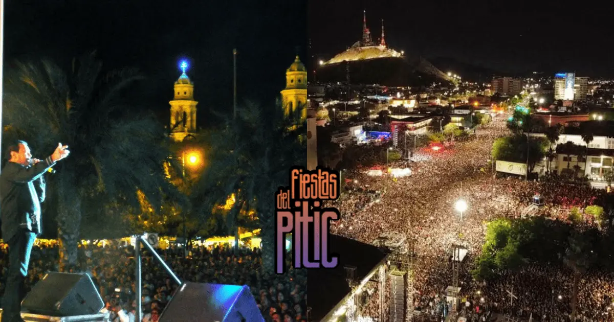 Estos son todos los artistas que se han presentado en las Fiestas del Pitic