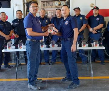 Bomberos de Guaymas adquieren equipo de EU; Invierten 122 mil pesos