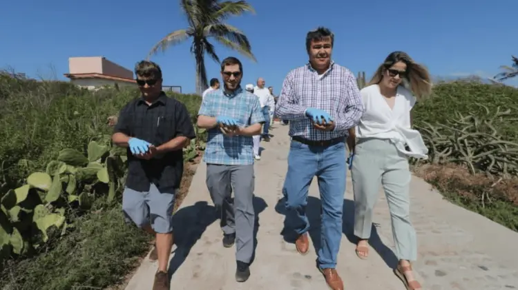 Octavio Almada destacó el compromiso del sector pesquero. (Foto: Especial/EXPRESO)