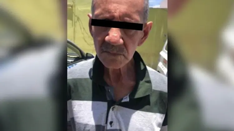 Raúl Ernesto, de 64 años de edad fue detenido en Cajeme por agresivo (Foto:Especial/EXPRESO)