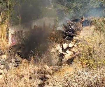 Bomberos de Hermosillo sofocan conato de incendio en El Ranchito