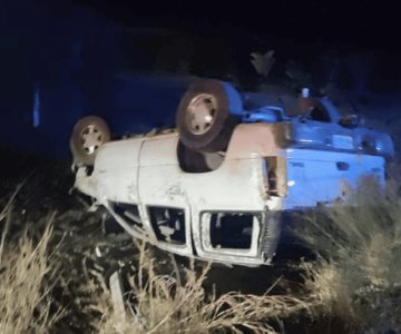 Accidente en carretera a Kino deja un muerto y un herido de gravedad