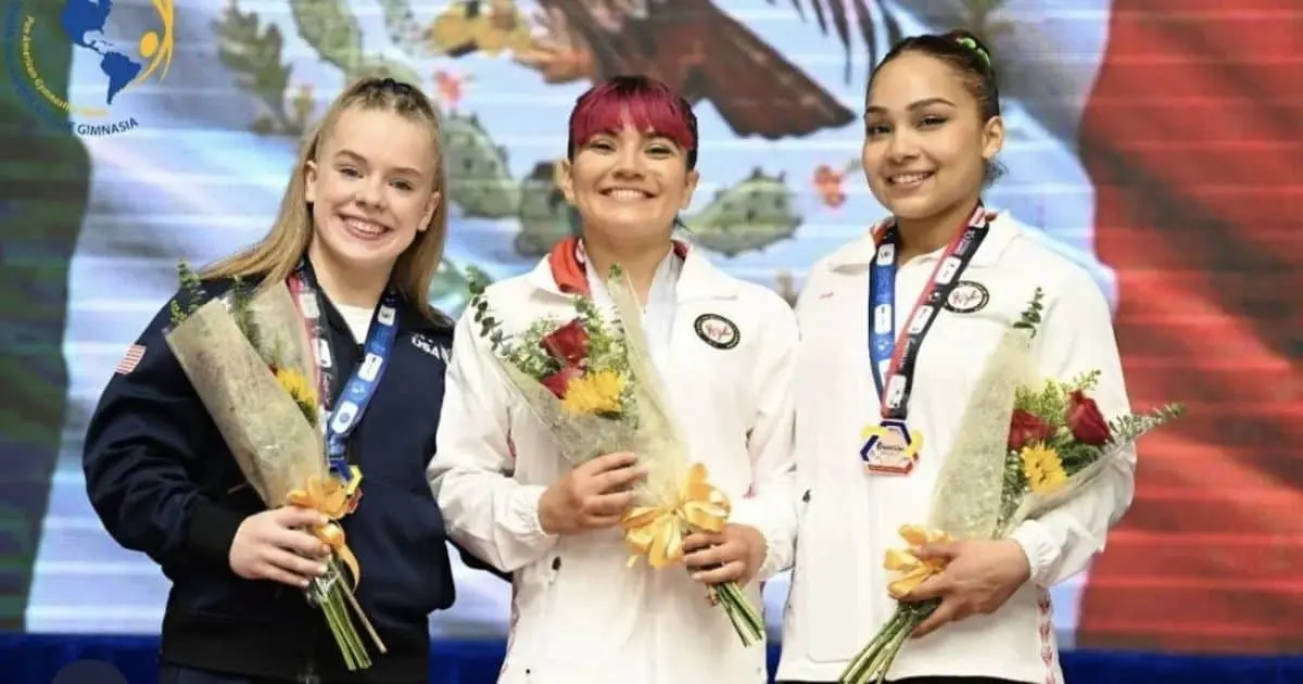 Gimnastas mexicanas triunfan en Medellín; Alexa Moreno consigue el oro