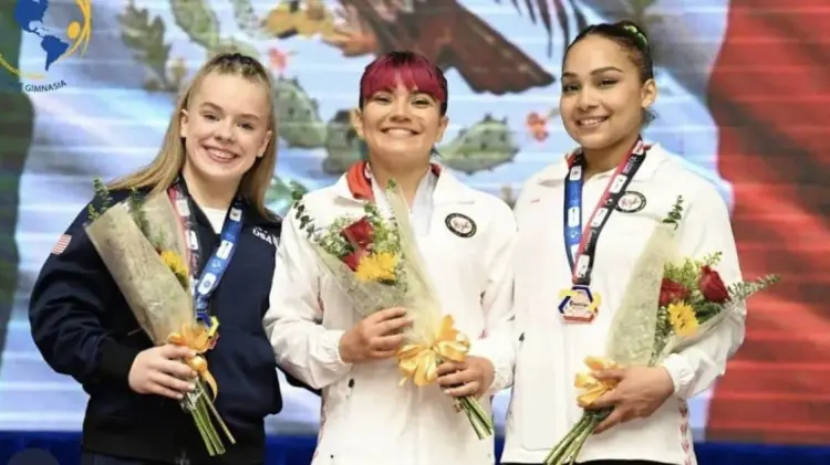 Alexa Moreno y Natalia Escalera ganaron el oro y bronce respectivamente. (Foto: Tomada de redes)