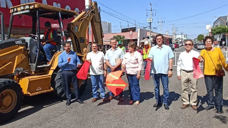 Inicia quinta etapa de modernización del Centro de Navojoa (Foto:John Castellón/EXPRESO)