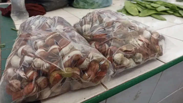 Llega guamúchil a mercado municipal de Navojoa (Foto: John Castellón/EXPRESO)