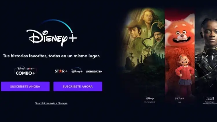 Los nuevos precios ya se pueden observar en el sitio web de Disney+. (Imagen: Tomada de redes)