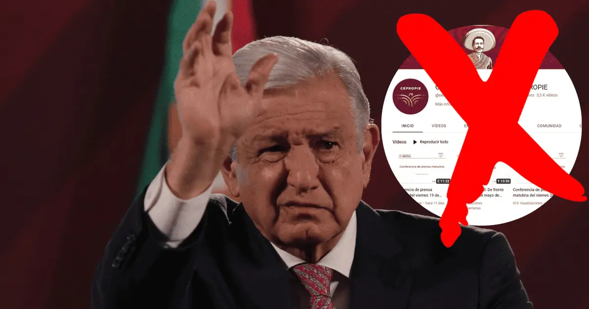 ¿Adiós a las Mañaneras? YouTube suspende cuenta del Cepropie