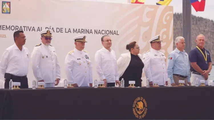 La conmemoración se llevó a cabo en Guaymas. (Especial/EXPRESO)