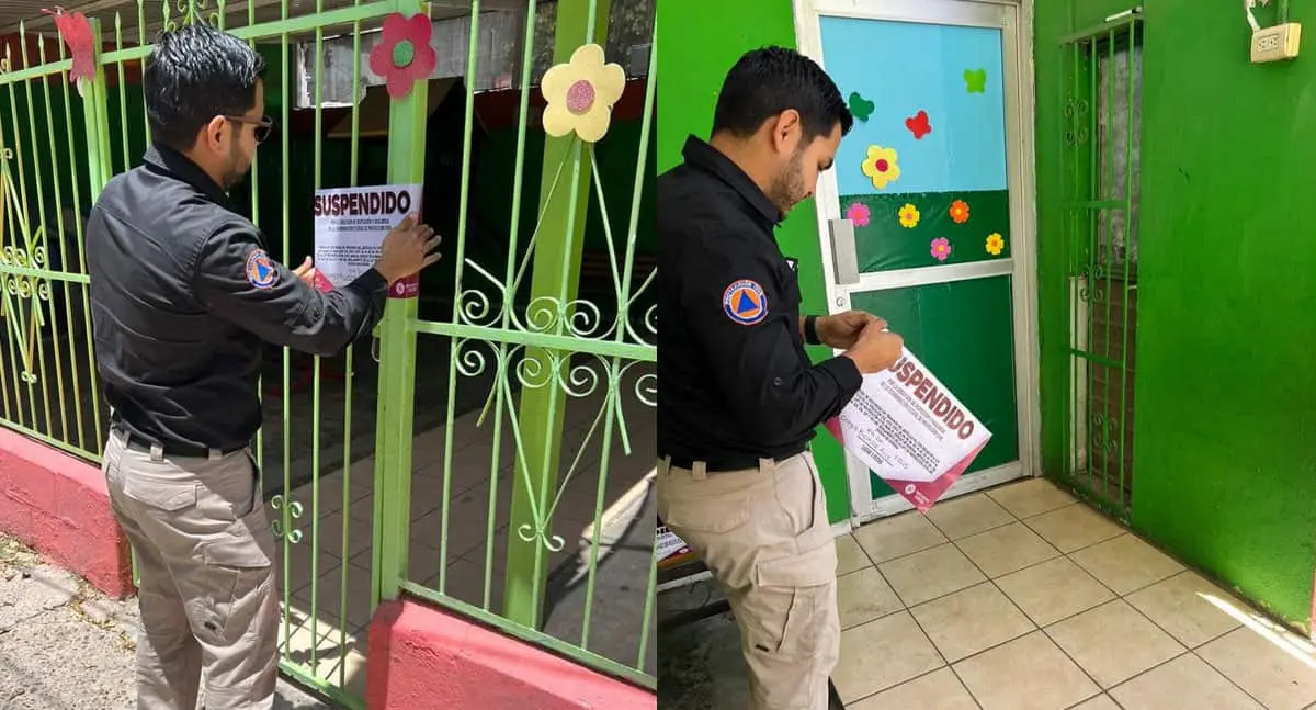 Protección Civil suspende diez guarderías y preescolares en 2023