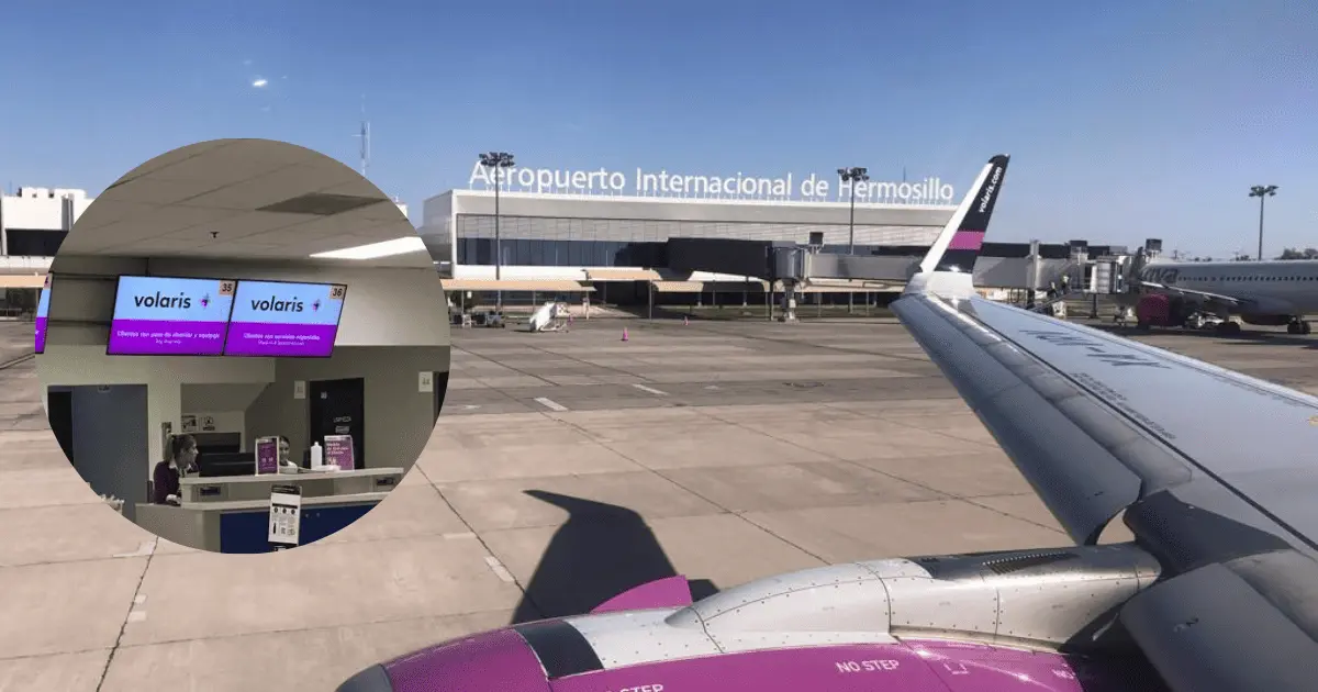 Supuesto paro de Volaris no afectaría al aeropuerto de Hermosillo
