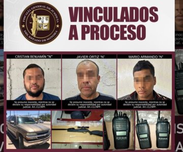 Detienen a tres hombres por halconeo y asociación delictuosa