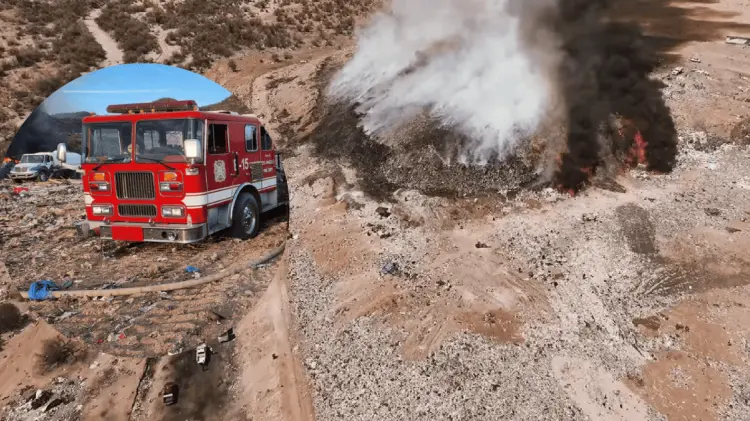 El fuego se propagó y requirió dos días de atención. (Foto: Cortesía)