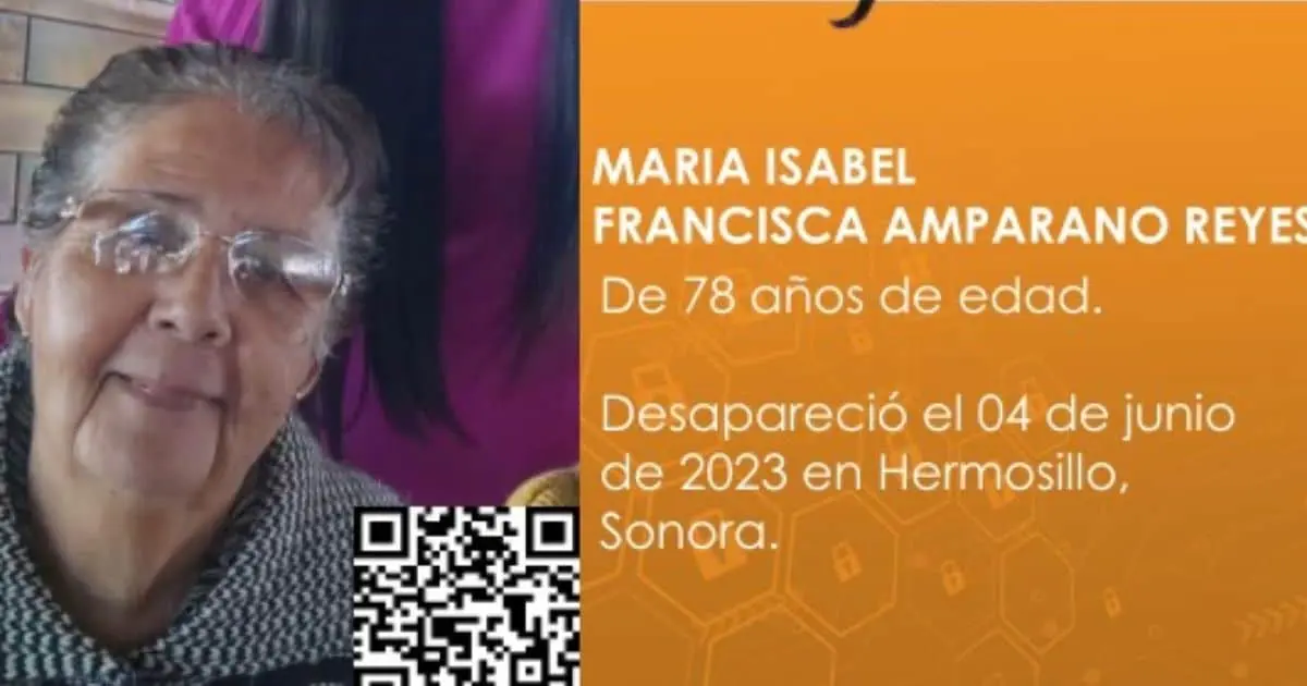 Buscan a mujer de 78 años desaparecida en el Cerro Johnson