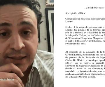 ¿Dónde está Ricardo OFarrill? Familiares confirman su desaparición