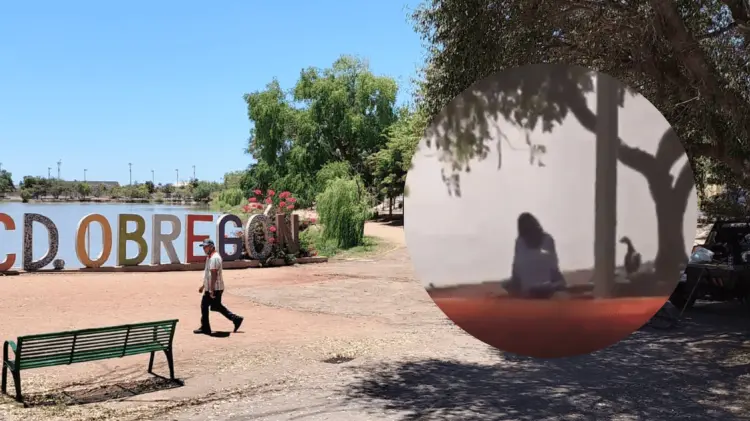 En redes sociales causó indignación el acto en la Laguna del Náinari. (Foto: Ana Camargo/EXPRESO)