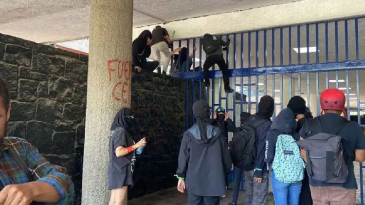Unam presentará denuncias por actos vandálicos (Foto:Especial/EXPRESO)