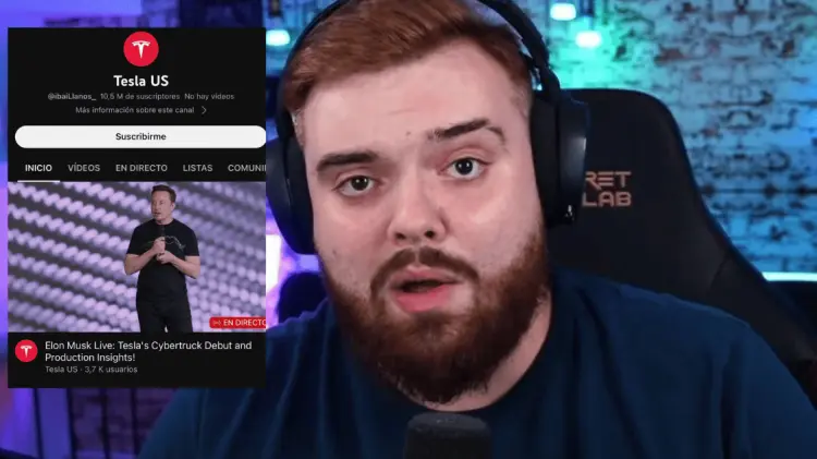 Ibai Llanos sufre hackeo en YouTube. (Foto: Redes / EXPRESO)