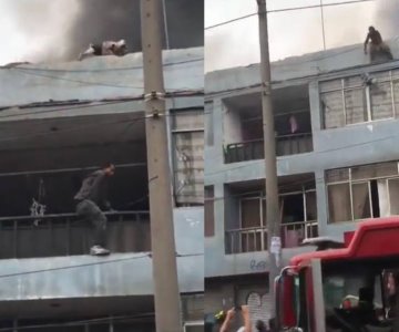 Video | Héroe sin capa salva a 25 perros de edificio en llamas