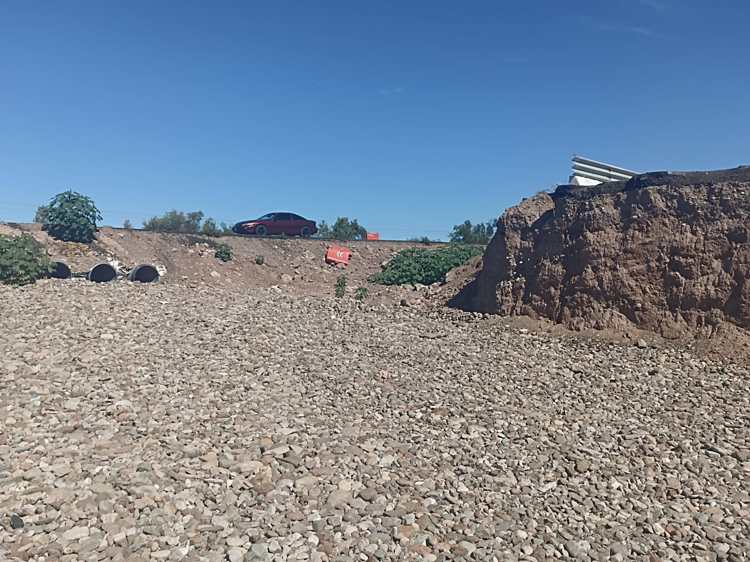 Puente El Valiente sigue sin repararse a 10 meses de su derrumbe