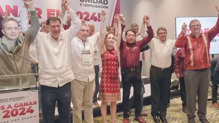 A los precandidatos de Morena se sumarán aspirantes del PVEM y del PT. (Foto: El Universal/EXPRESO)