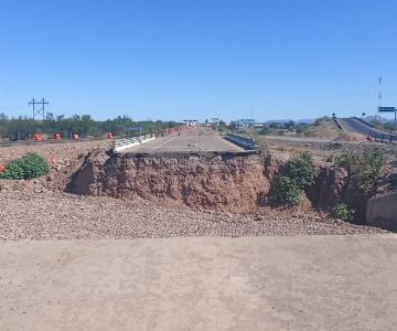 Puente El Valiente sigue sin repararse a 10 meses de su derrumbe