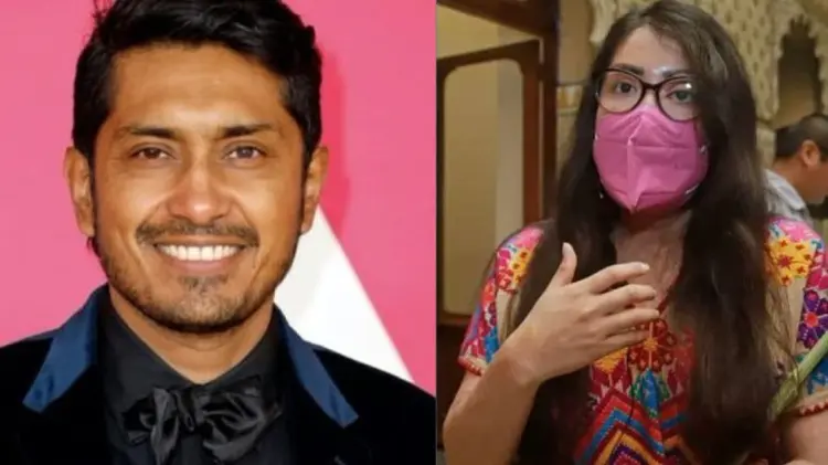 Tenoch Huerta, actor mexicano; María Elena Ríos, saxofonista mexicana. (Foto: Especial/EXPRESO)