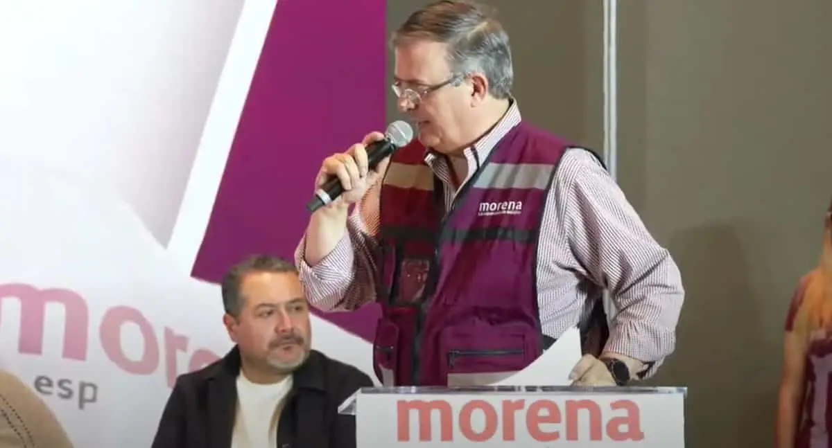 Ebrard se registra como aspirante a candidatura presidencial de Morena