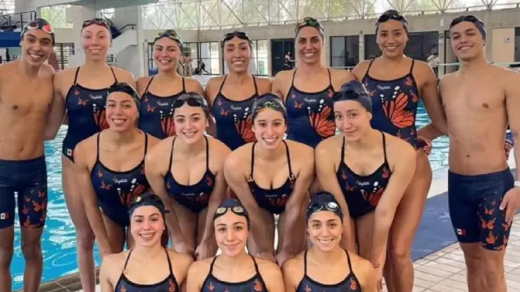 Selección Mexicana de natación artística (Foto: Especial / EXPRESO)