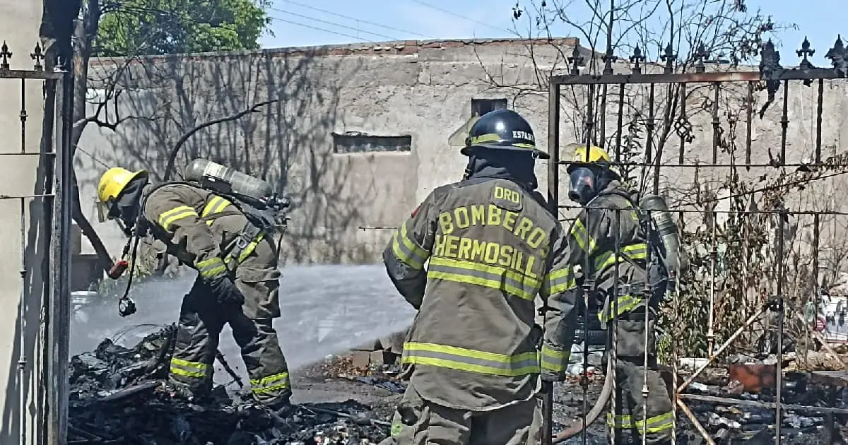 Incendio en vivienda abandonada dejó daños considerables en estructura