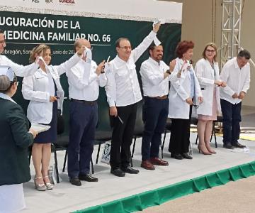 Inauguran la UMF 66 del Imss en Ciudad Obregón