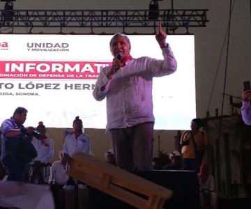 Adán Augusto realiza asamblea informativa en Navojoa